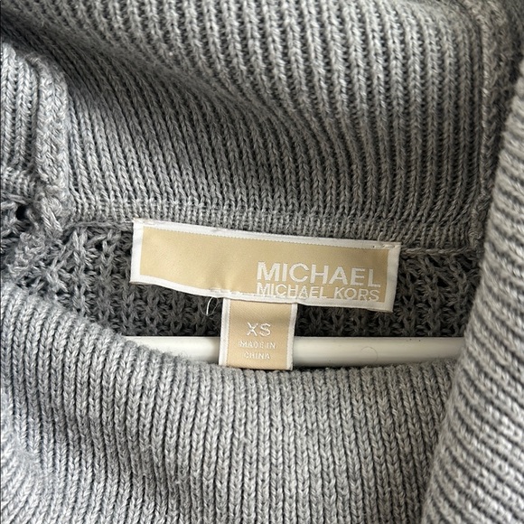 Gray Michael Kors Cowl Neck Sweater - Picture 3 of 5